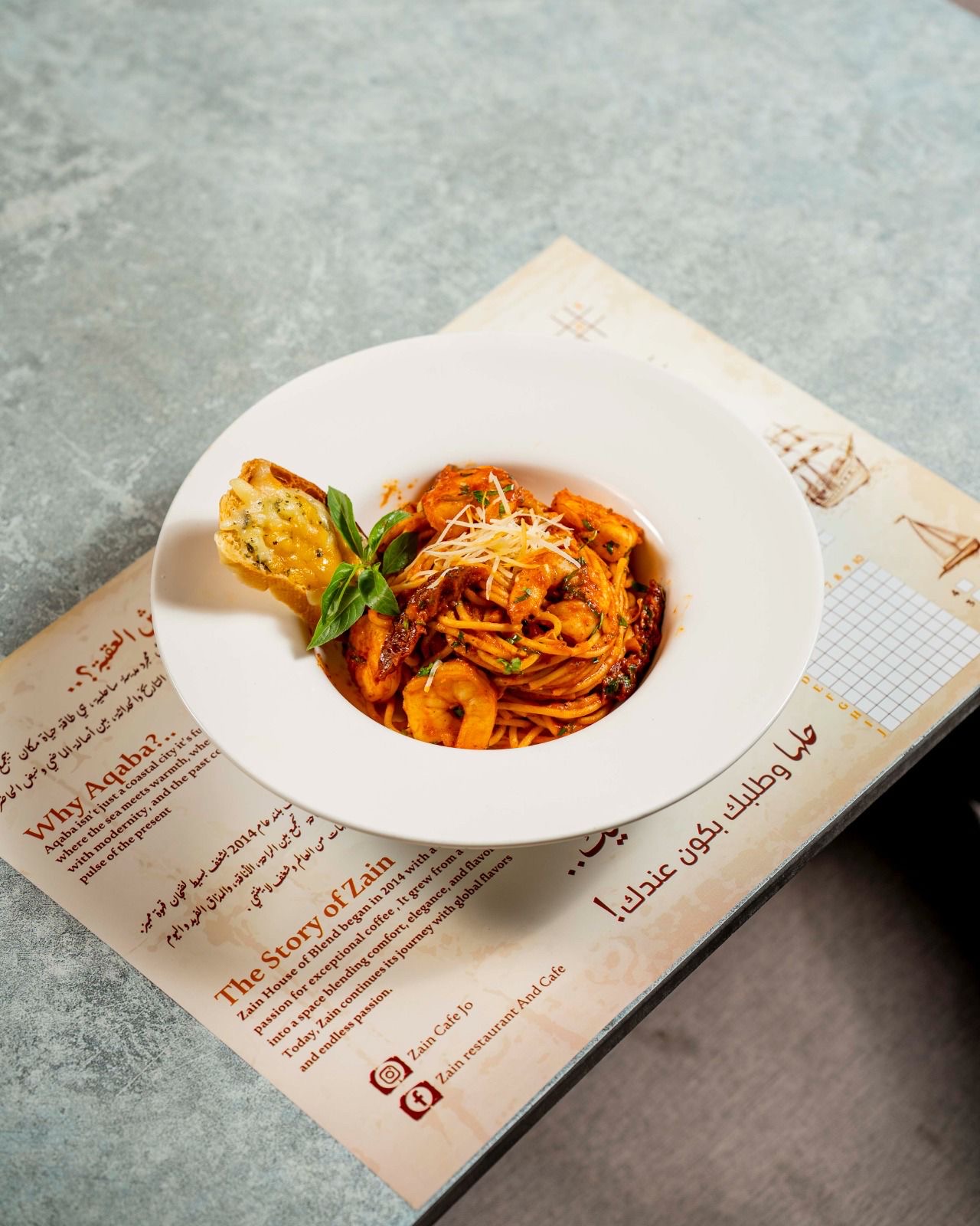 SUNDRY LANGUINI SHRIMP